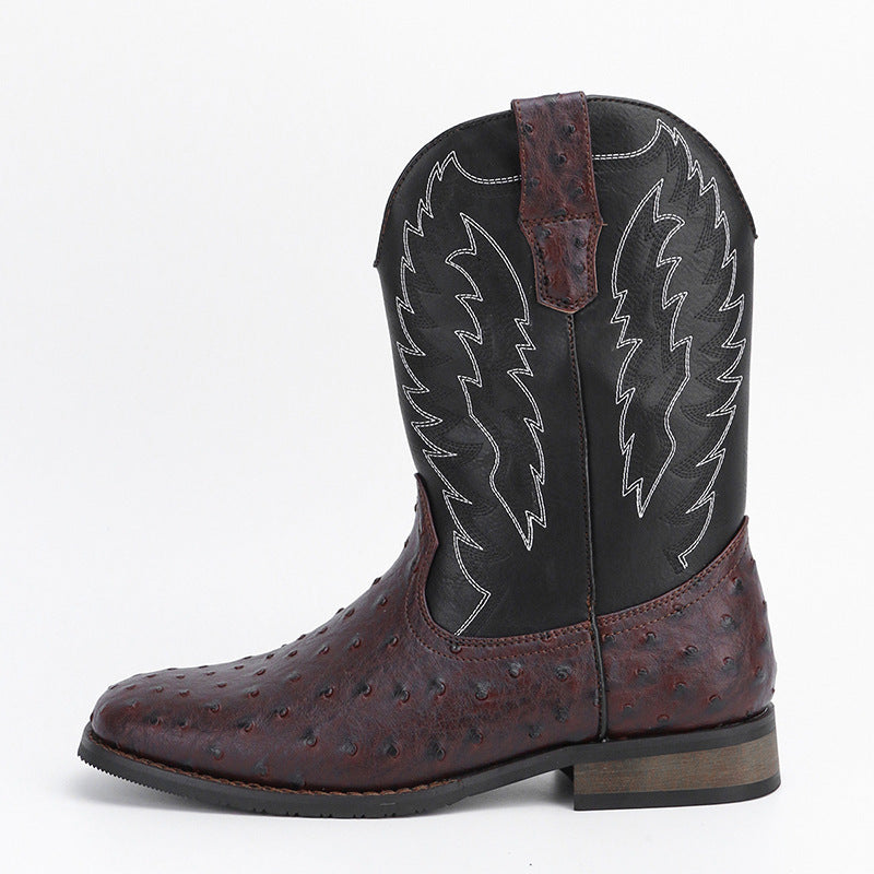 Western Denim Men's Cowboy Boots