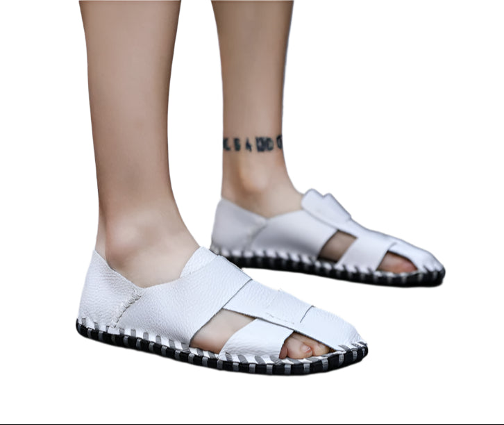 Handmade Cowhide Leather Men's Sandal