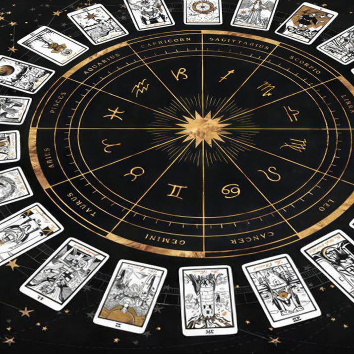 Colorful Tarot  Altar Cloth