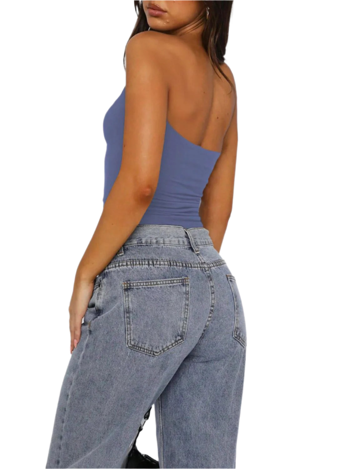 Devine Ruched Tube Top