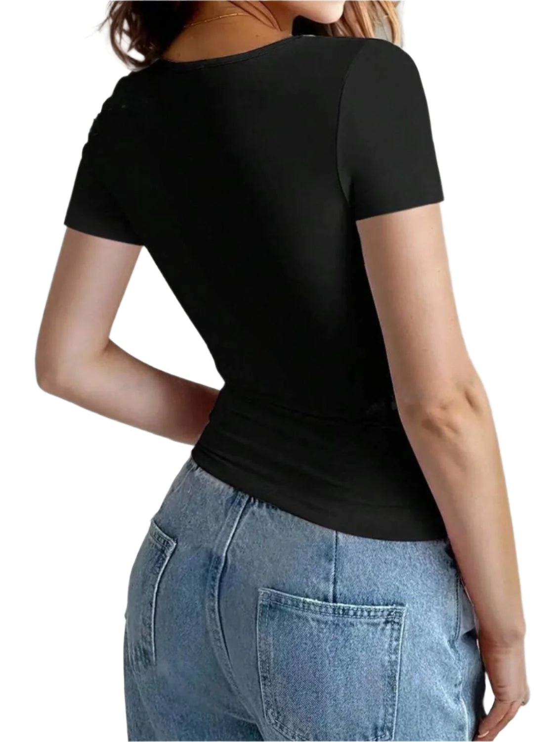 Round Neck Short Sleeve T-Shirt