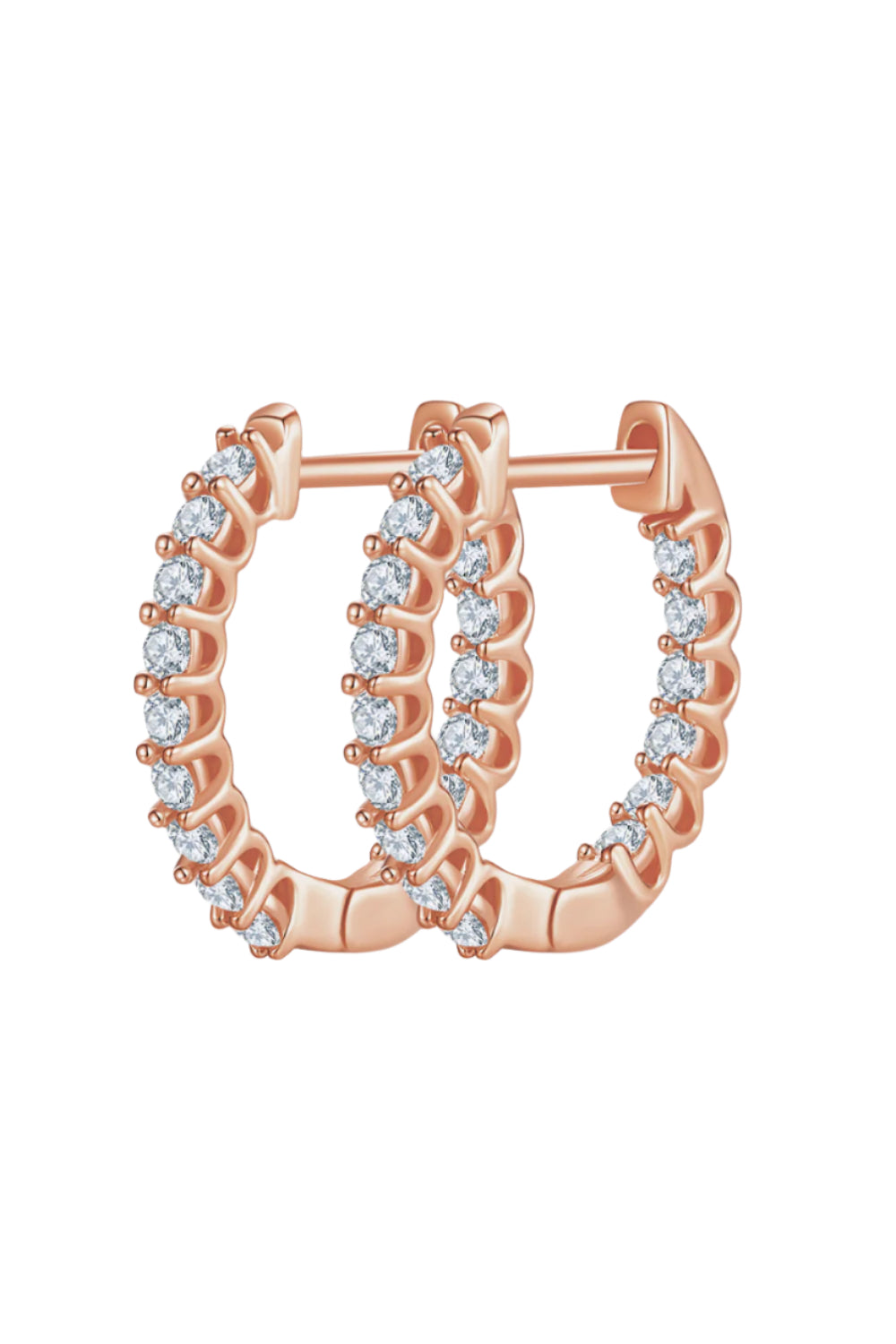 Moissanite 925 Sterling Silver Earrings