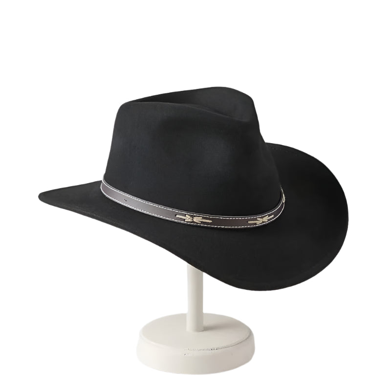 Men's Handmade Cashmere Western Hat
