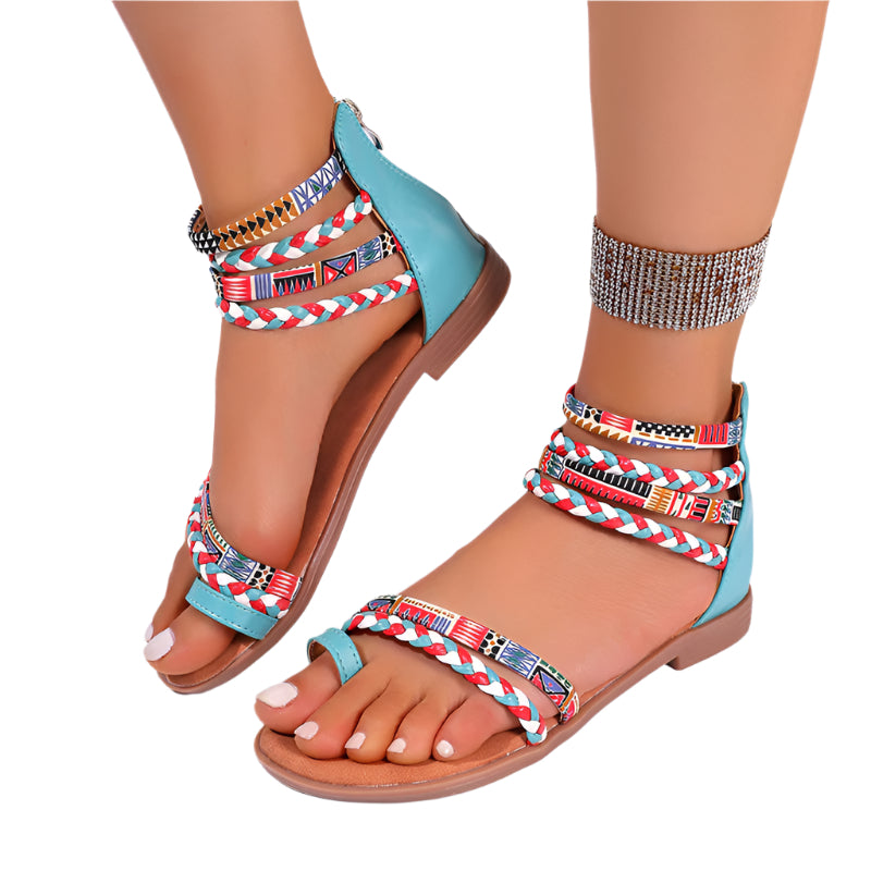 Colorful Boho Sandals