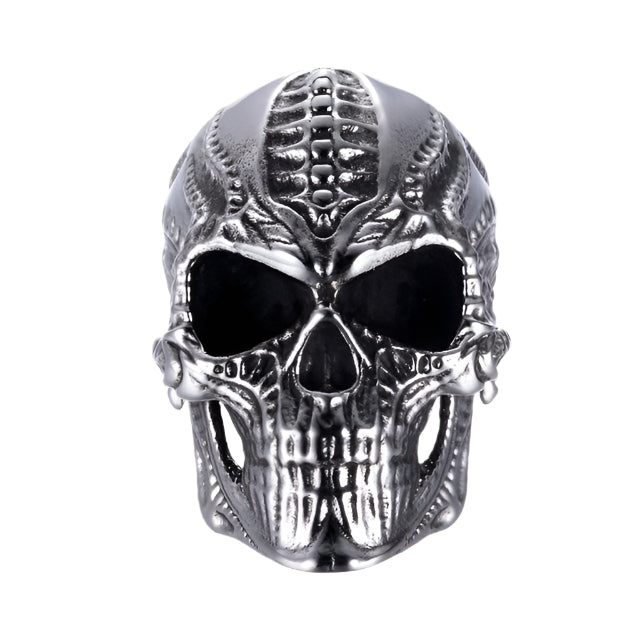 Stainless Steel Skull Ring
