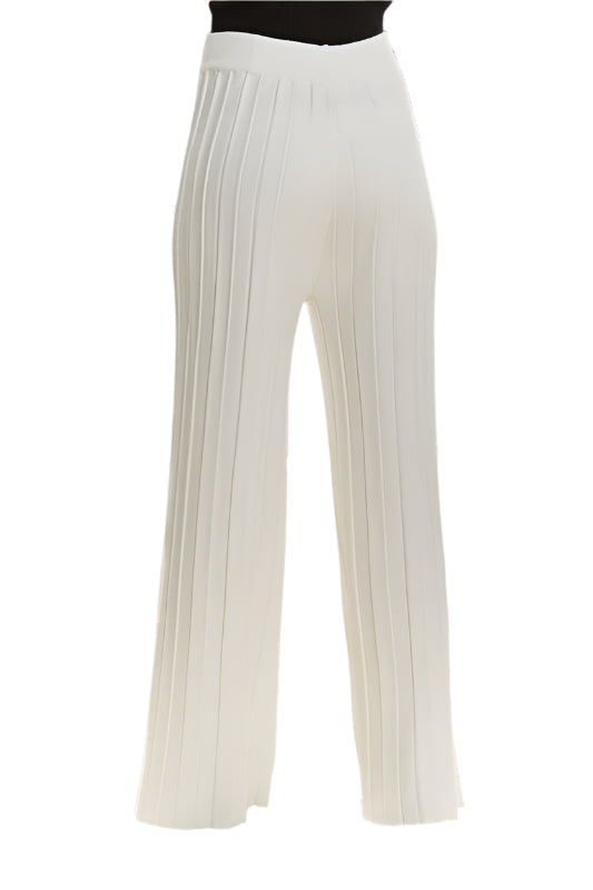 ADORA Tied Wide Leg Knit Pants