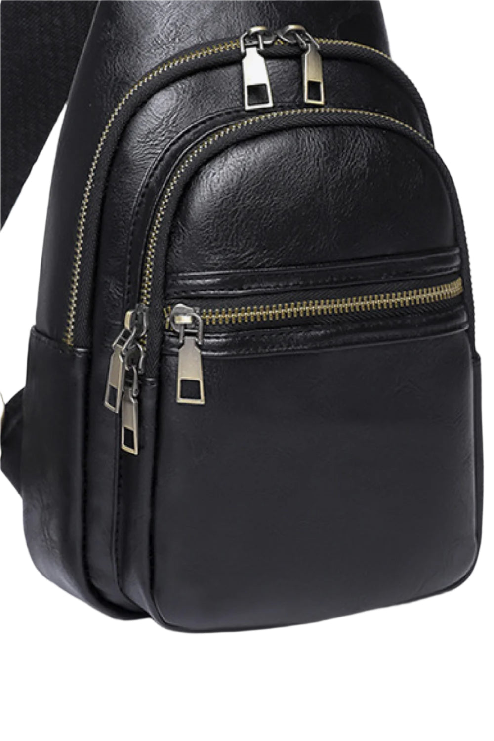 Adored It's Your Time PU Leather Sling Bag