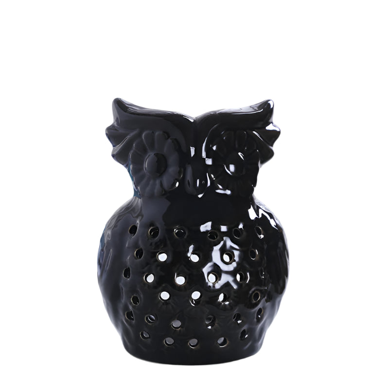 Ceramic Owl Oil Burner