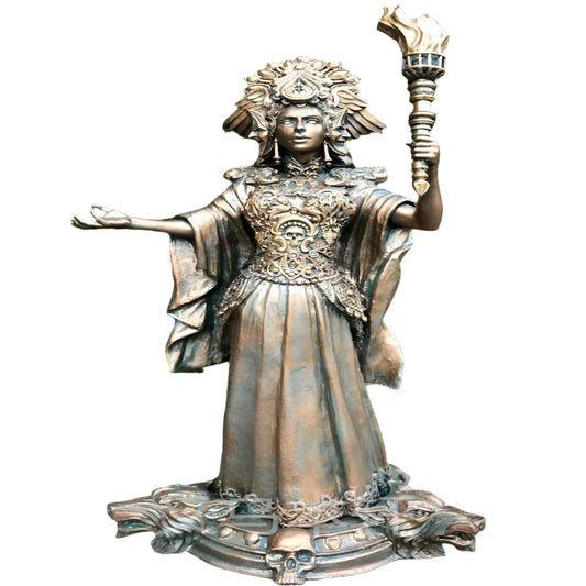 Resin Hecate Altar Statue