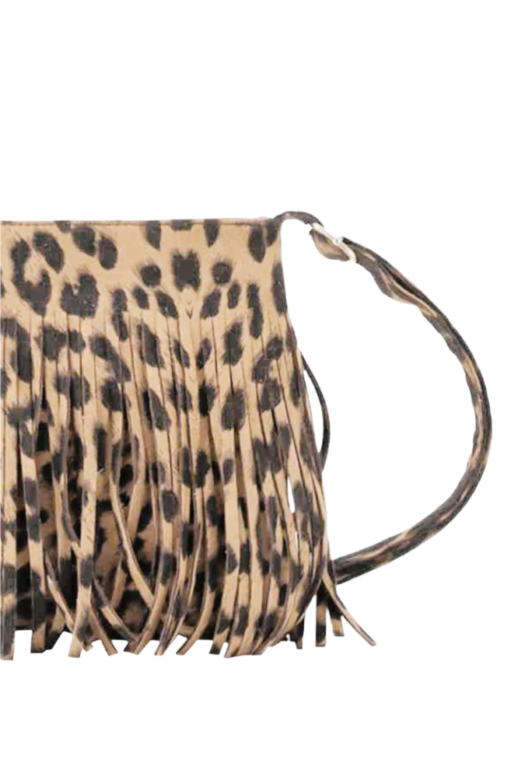 Adored PU Leather Crossbody Bag with Fringe