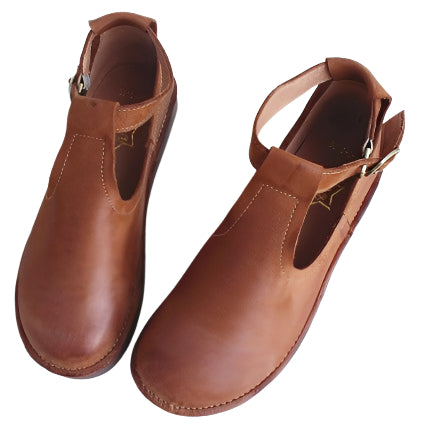 Handmade Cowhide Non-slip Soft Sole Shoes