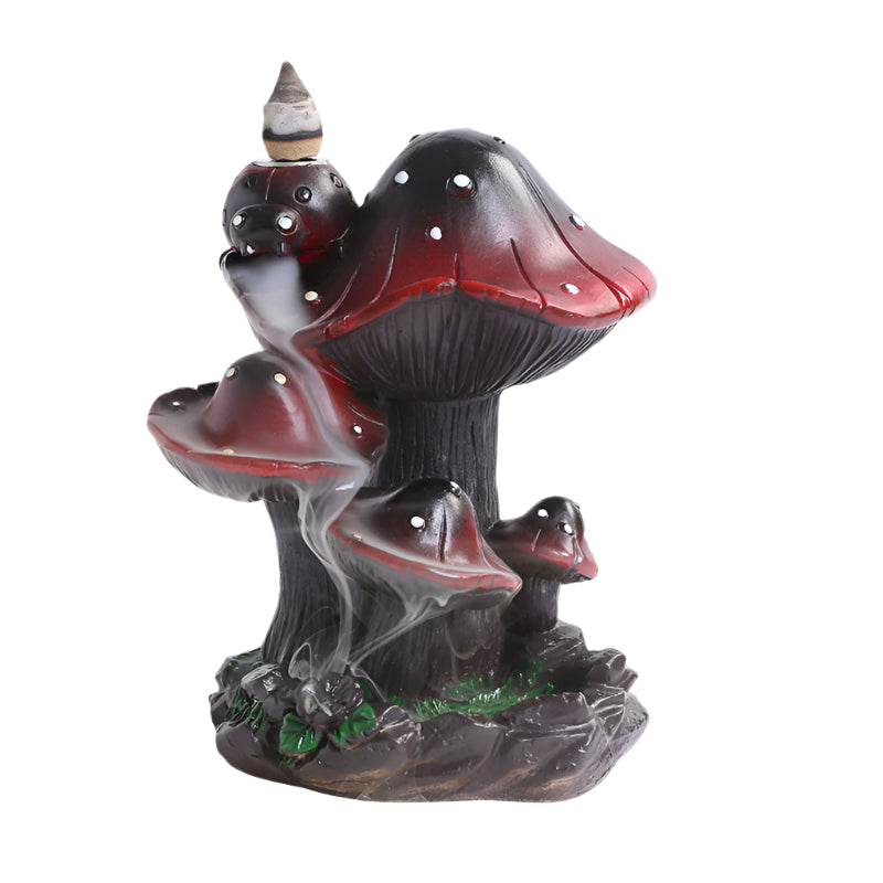Resin Backflow Mushroom Incense Burner