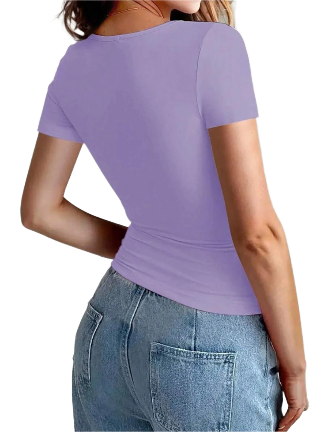 Round Neck Short Sleeve T-Shirt