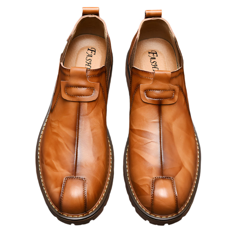 Men's Cowhide Leather Casual Loafers