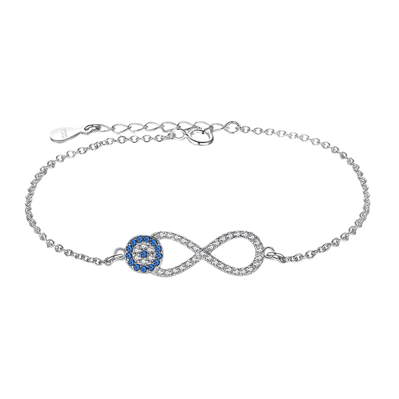 Evil Eye 925 Sterling Silver Bracelet