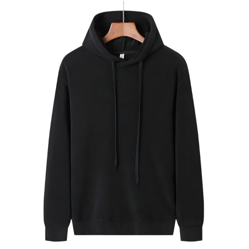 Men's Solid Color Hooded Sweatshirt