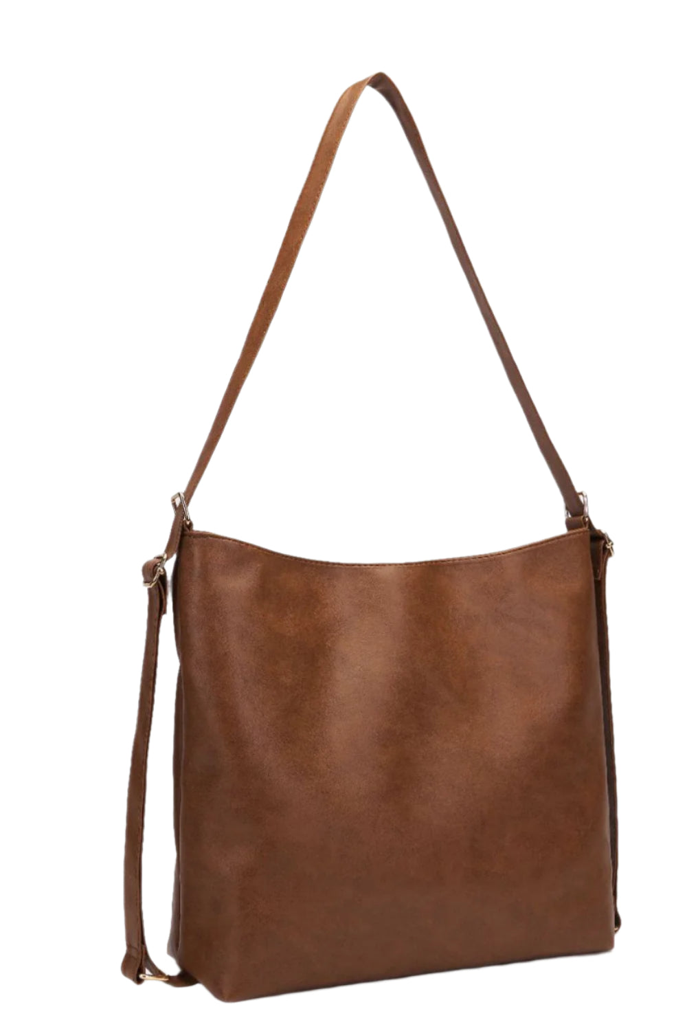 Large PU Leather Crossbody Bag
