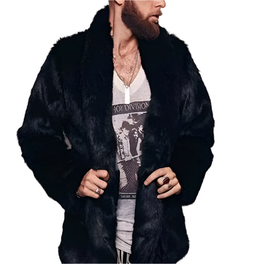 Men's Faux Fur Coat
