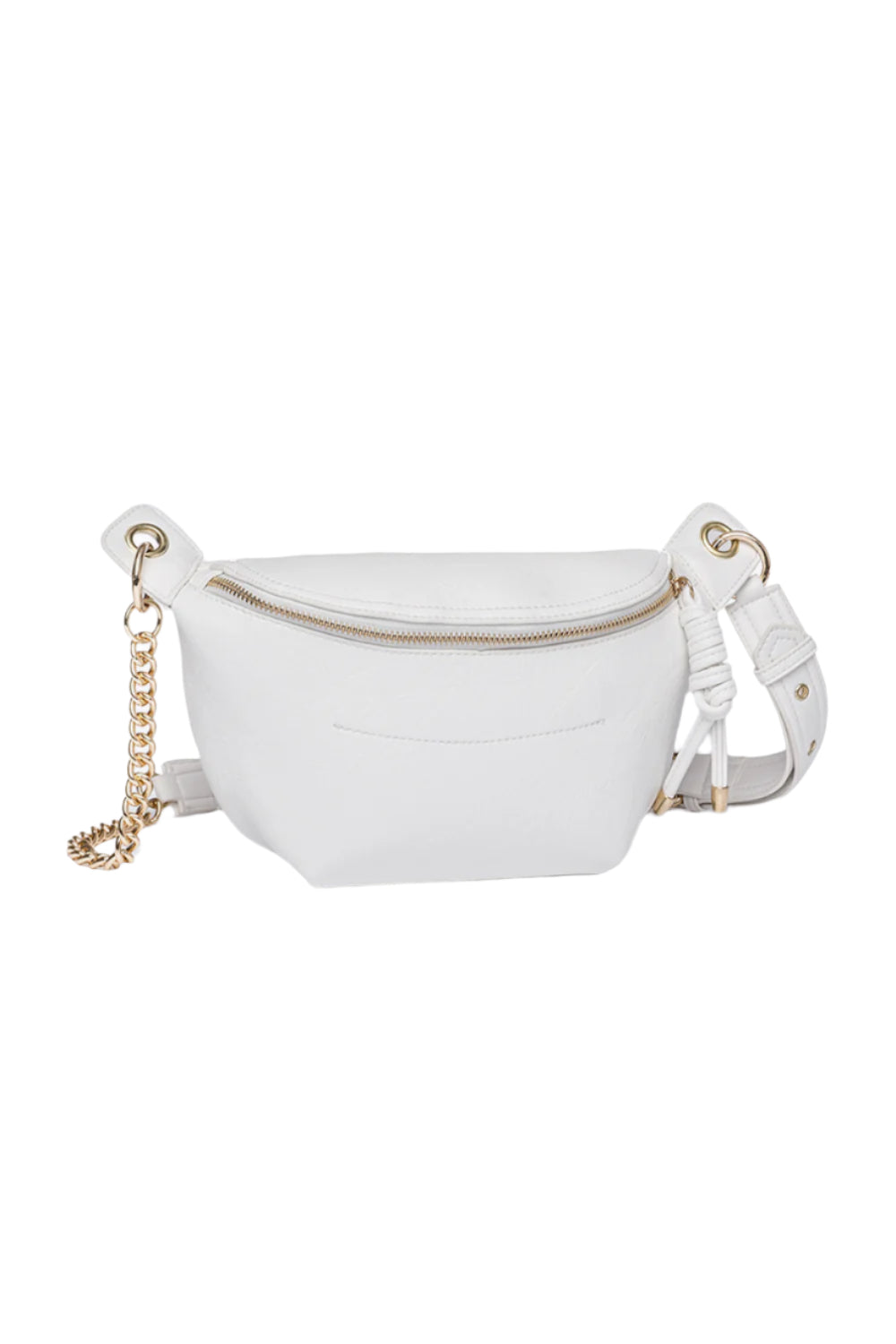 PU Leather Chain Strap Crossbody Bag