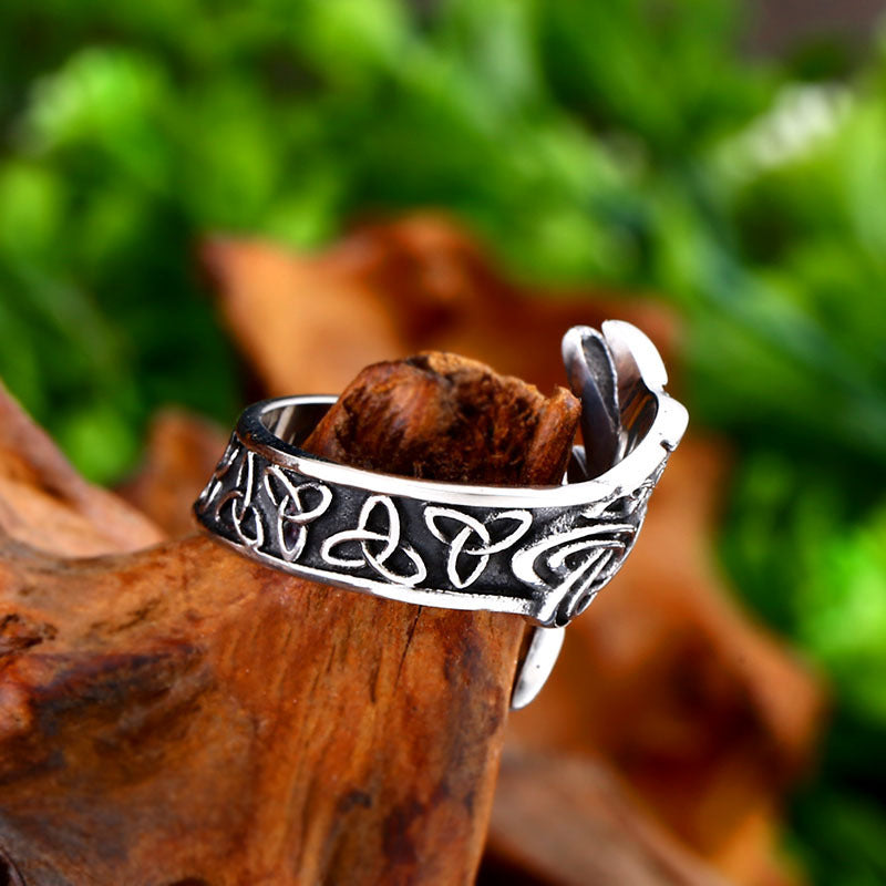 Stainless Steel Bear Claw Ring
