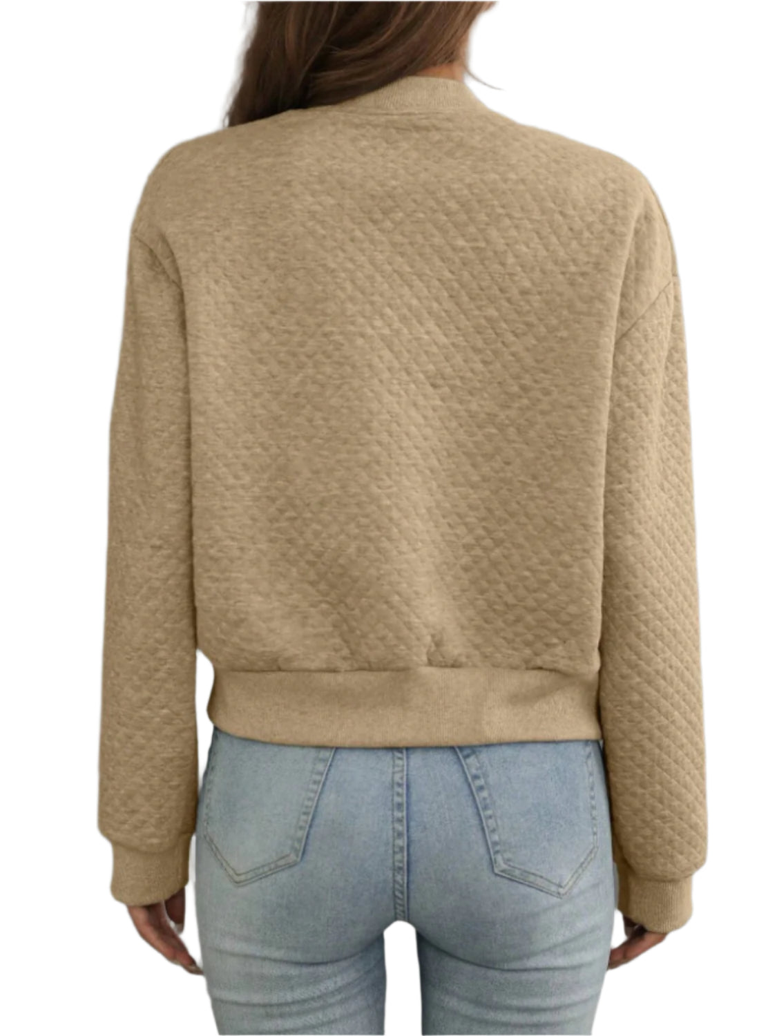 Zip Up Long Sleeve Jacket