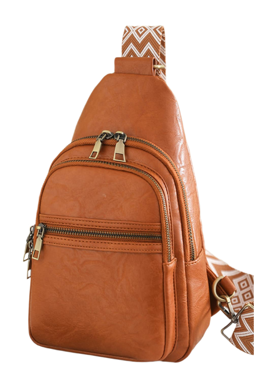 Adored It's Your Time PU Leather Sling Bag