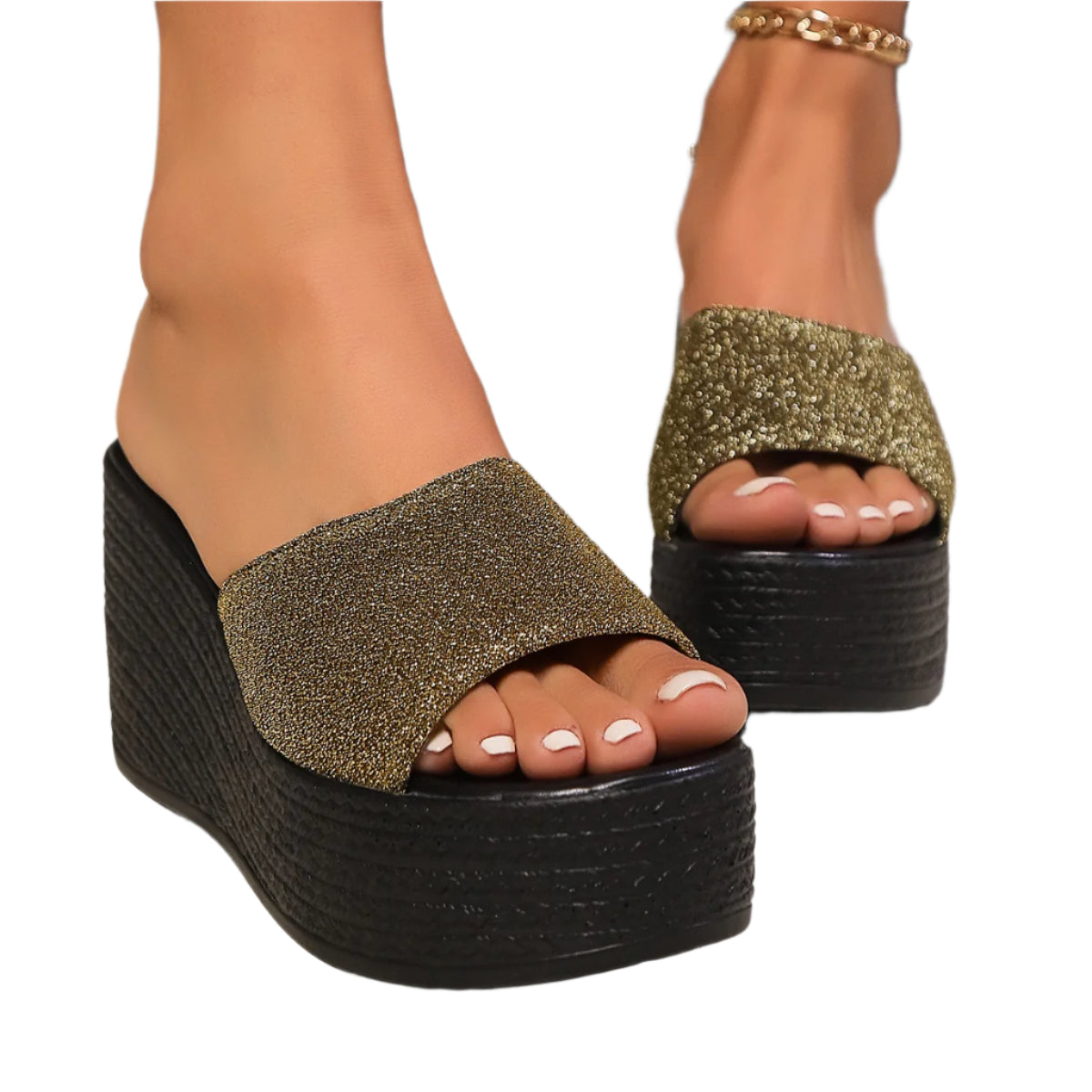 Open Toe Wedge Sandals