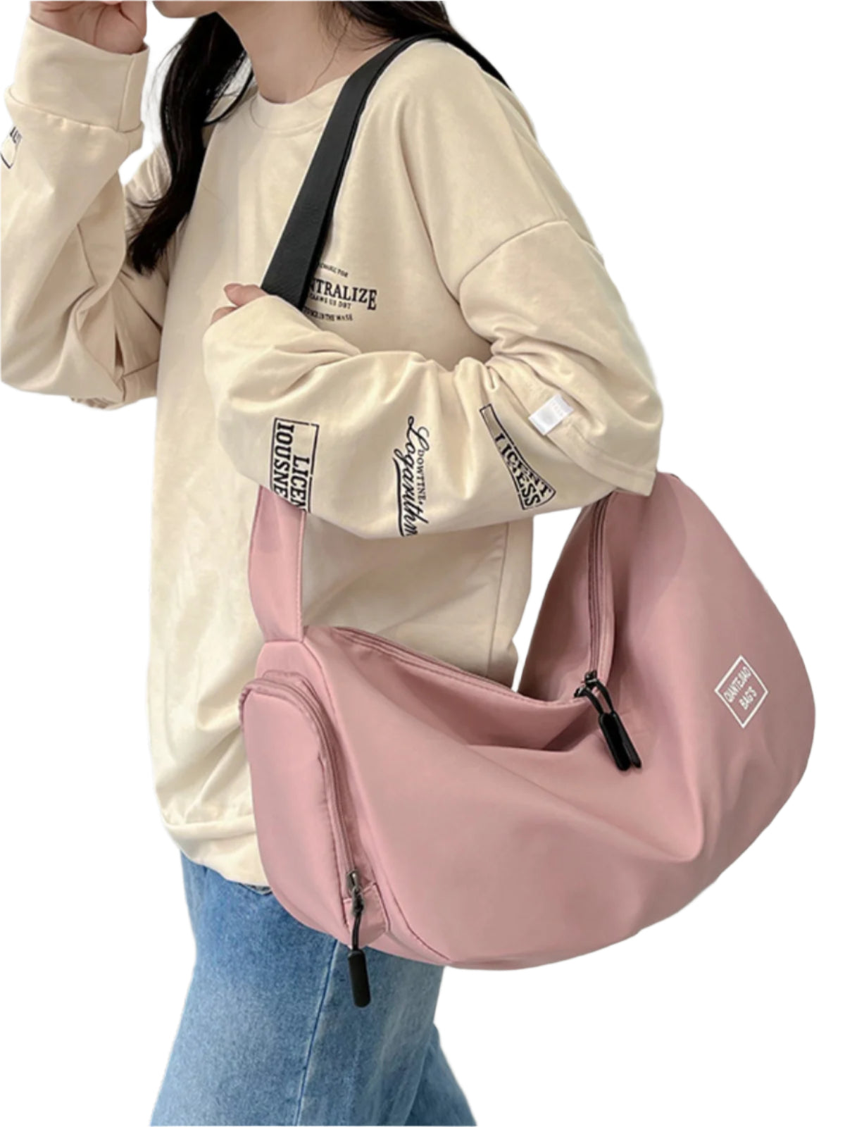 Oxford Cloth Large Capacity Crossbody Bag