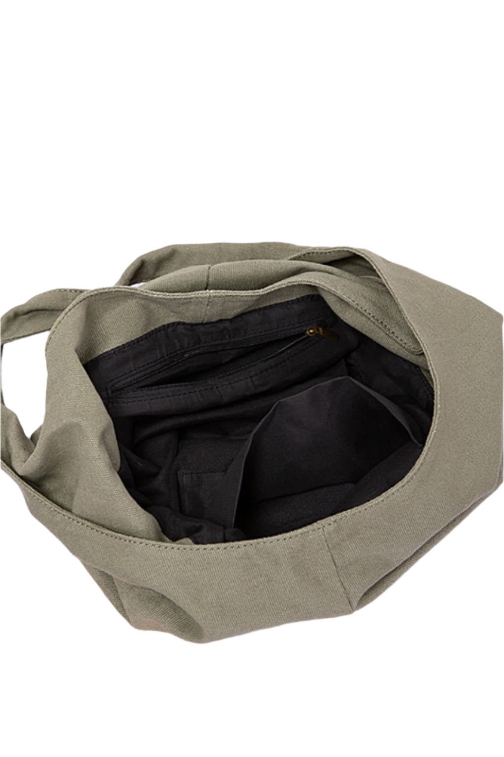 Large Canvas Crossbody Bag