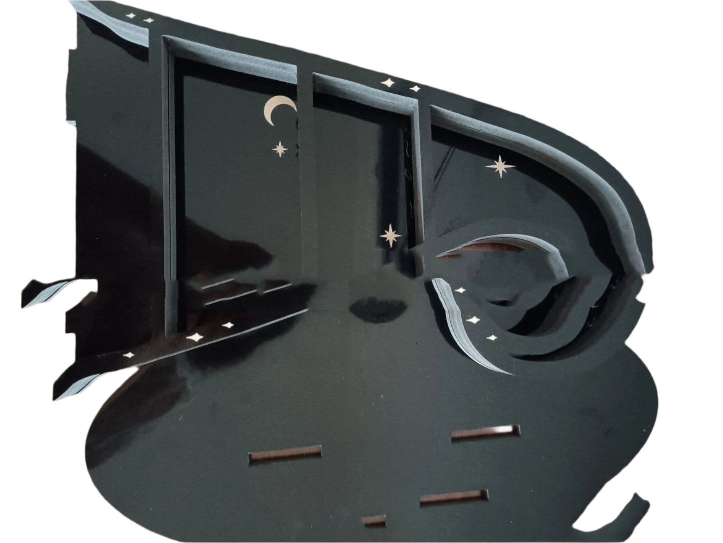 Resin Witch's Hat Crystal Display Shelf