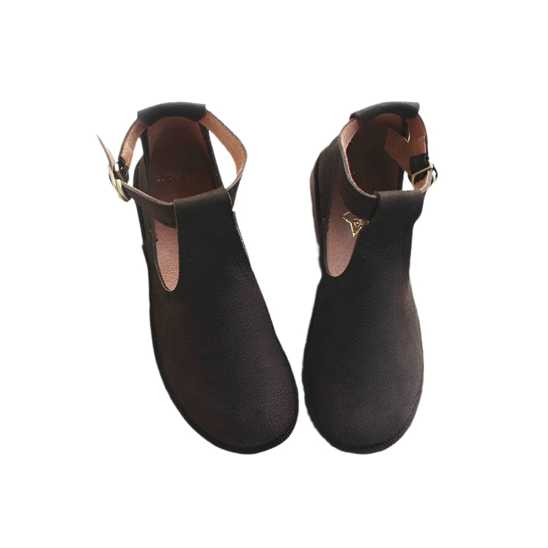 Handmade Cowhide Non-slip Soft Sole Shoes