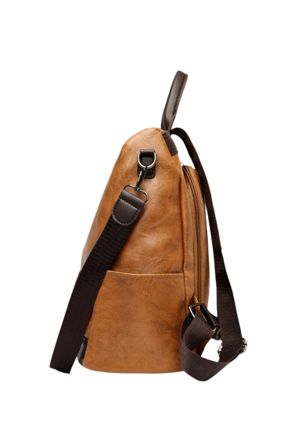 PU Leather Backpack Bag