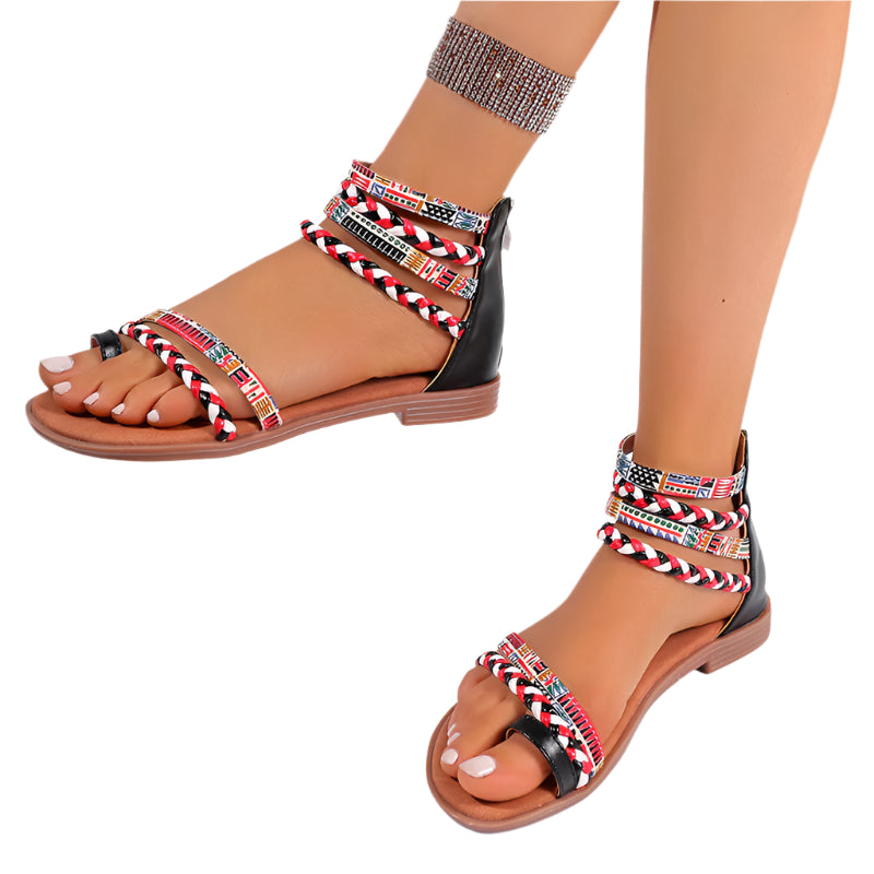Colorful Boho Sandals