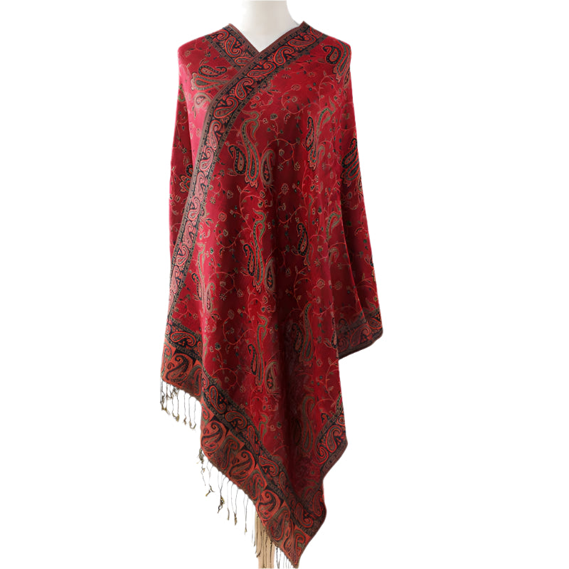 Colorful Tassel Scarf
