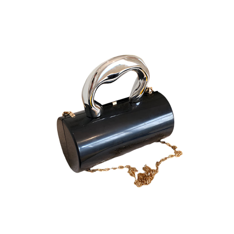 Candy Color Acrylic Cylinder Bag