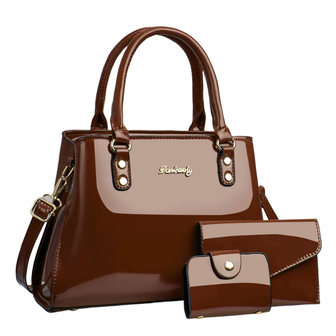 Pu Leather Handbag Set