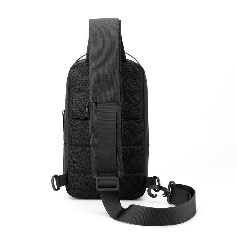 Men's USB Charging Chest Bag
