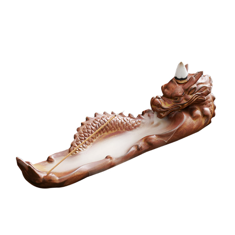Ceramic Dragon Incense Burner
