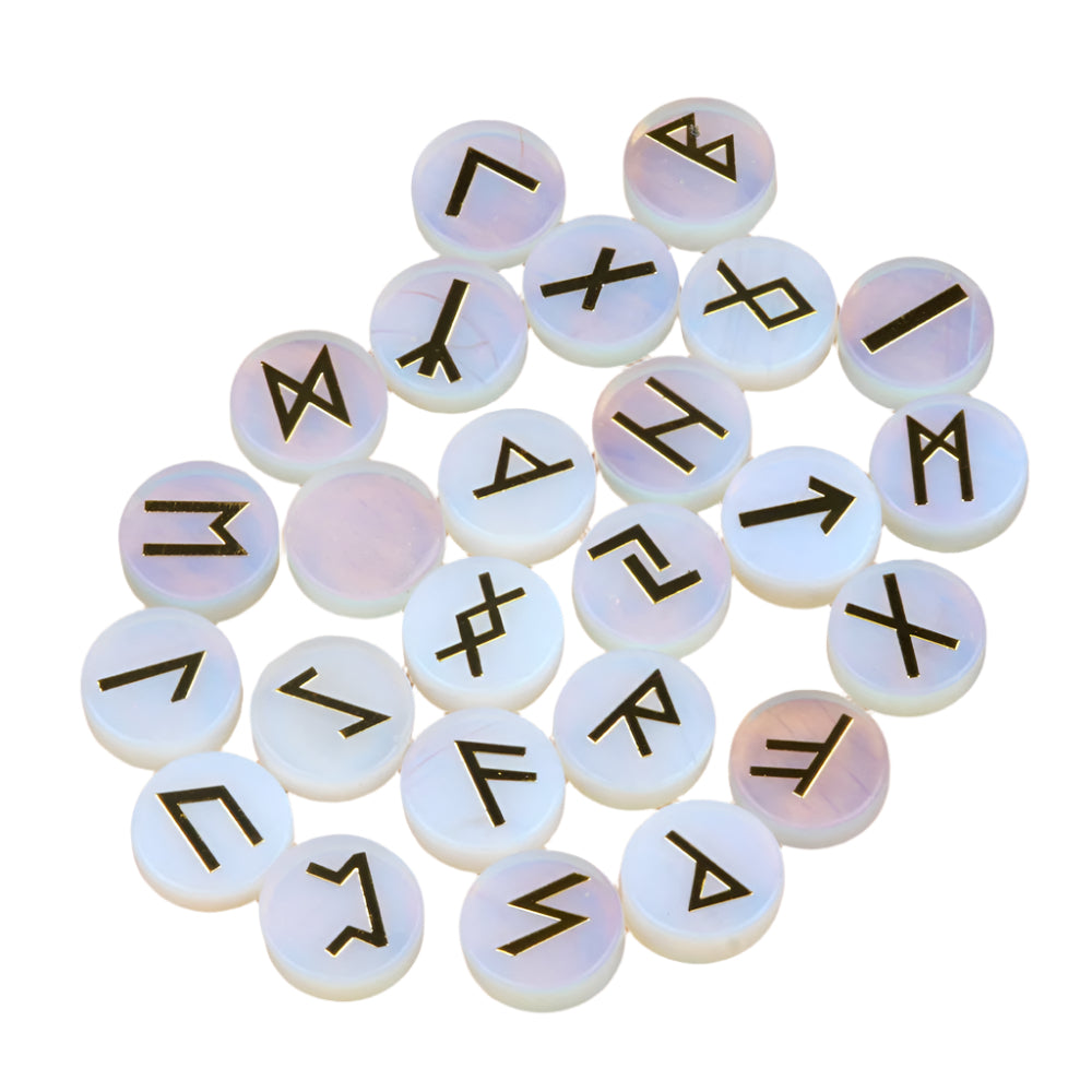 Crystal Norse Elder Futhark Rune Sets