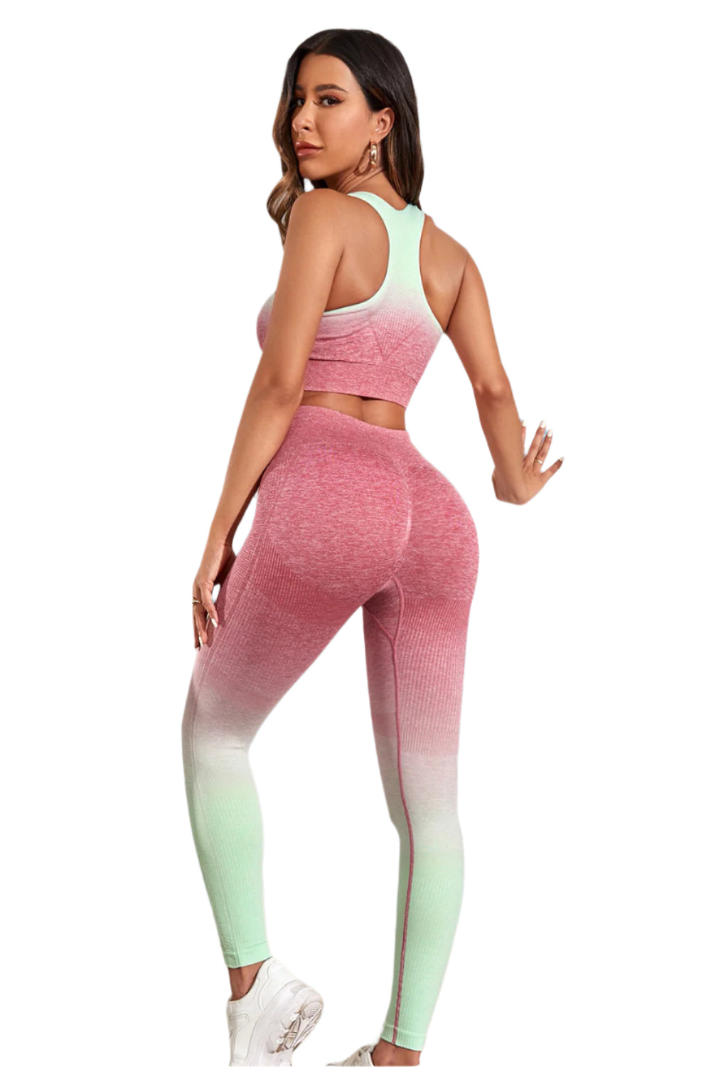 Gradient Sports Tank and Leggings Set