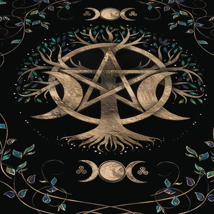 Colorful Tarot  Altar Cloth