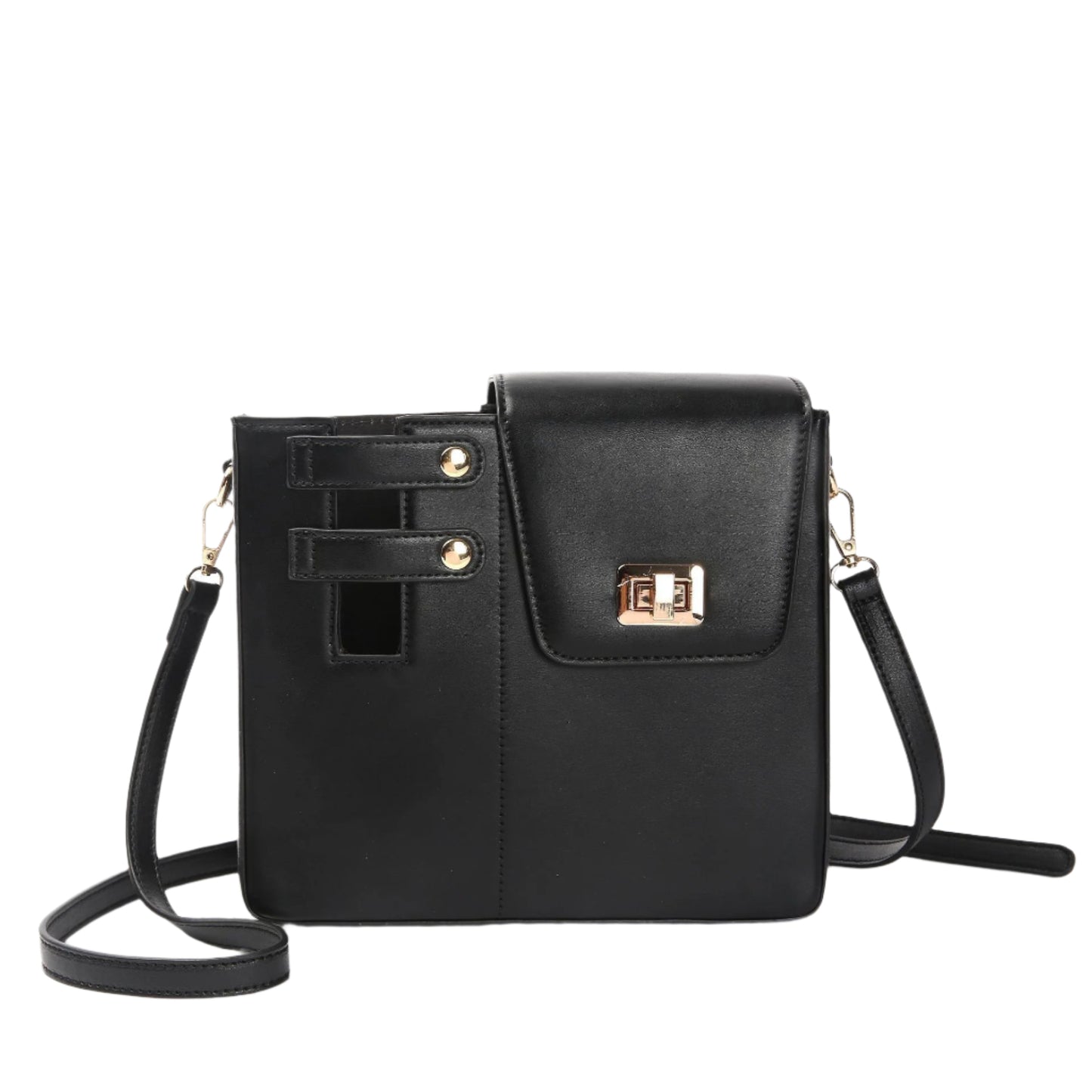 PU Leather Bottle Holder Shoulder Bag