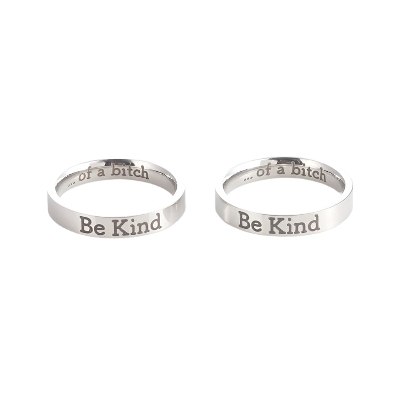 Be Kind Stainless Steel Ring