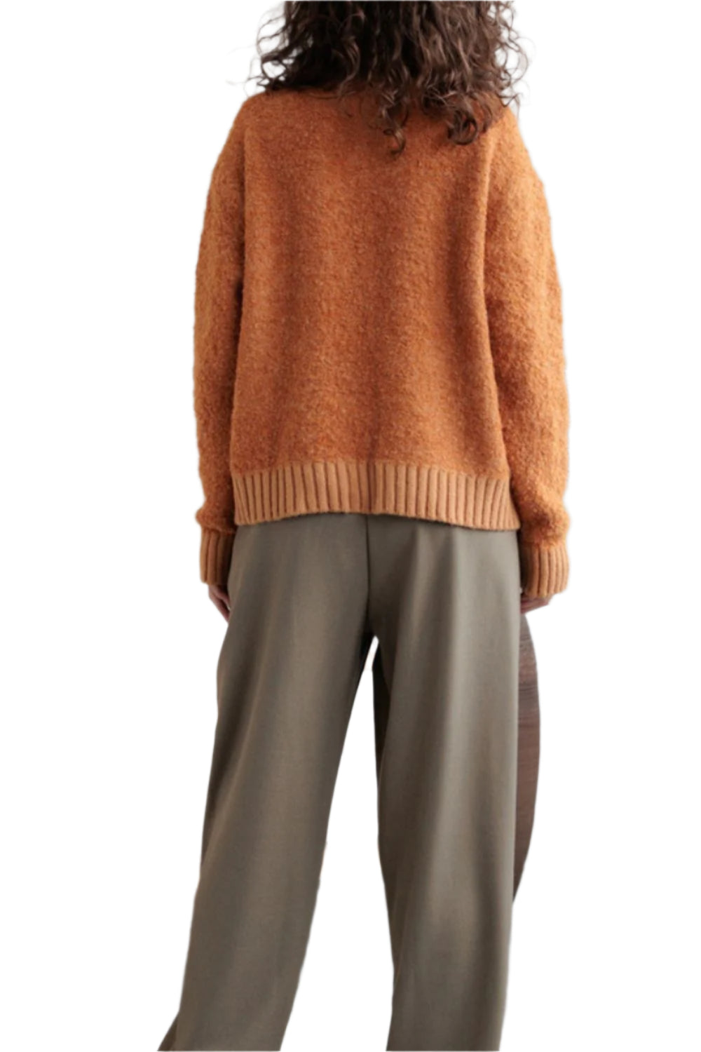 Collared Neck Button Down Long Sleeve Cardigan