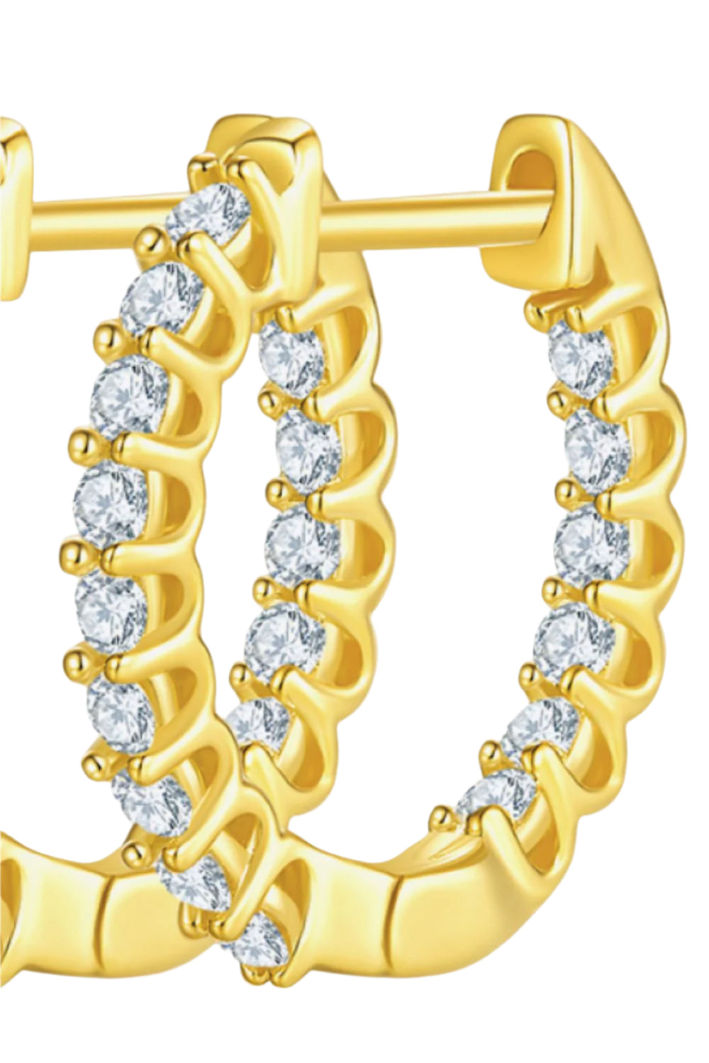 Moissanite 925 Sterling Silver Earrings