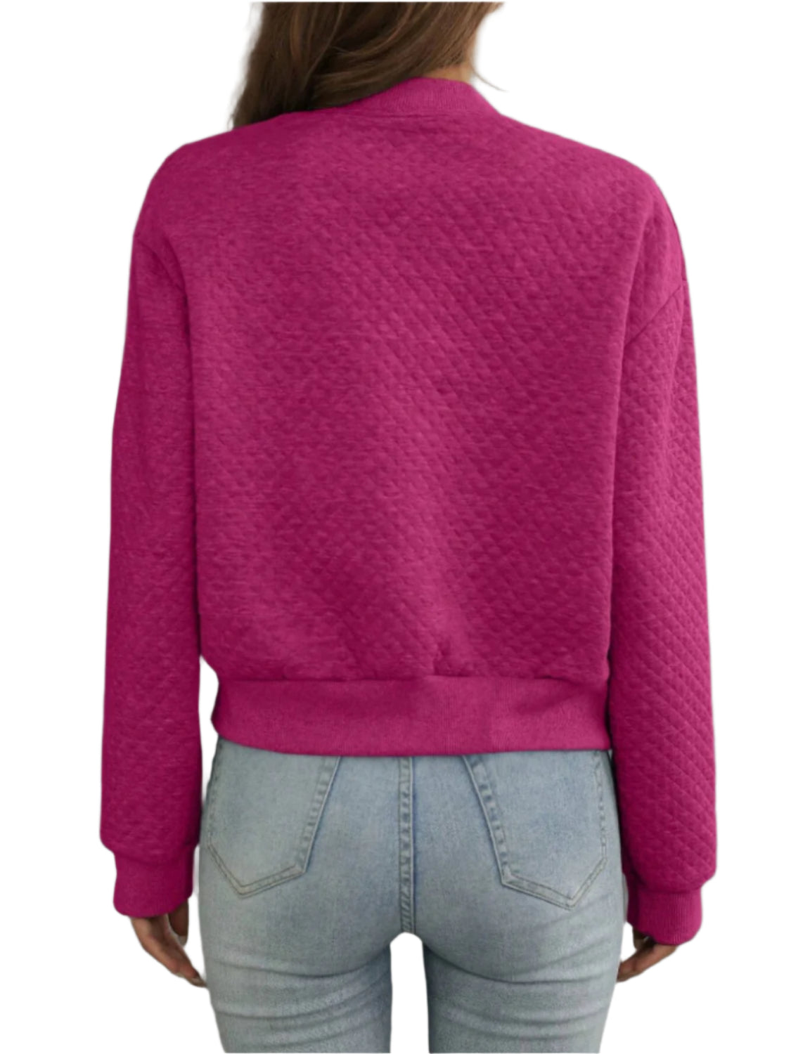 Zip Up Long Sleeve Jacket