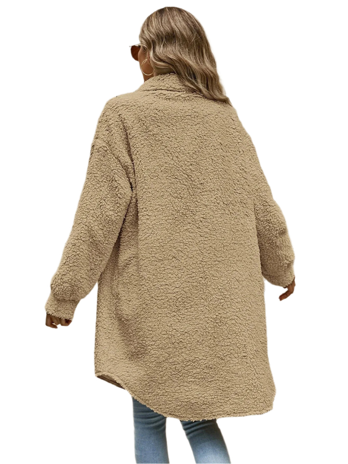 Collared Button Down Coat