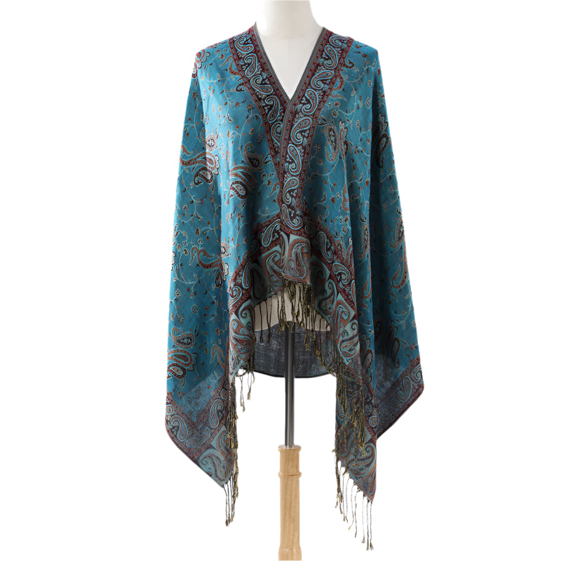Colorful Tassel Scarf