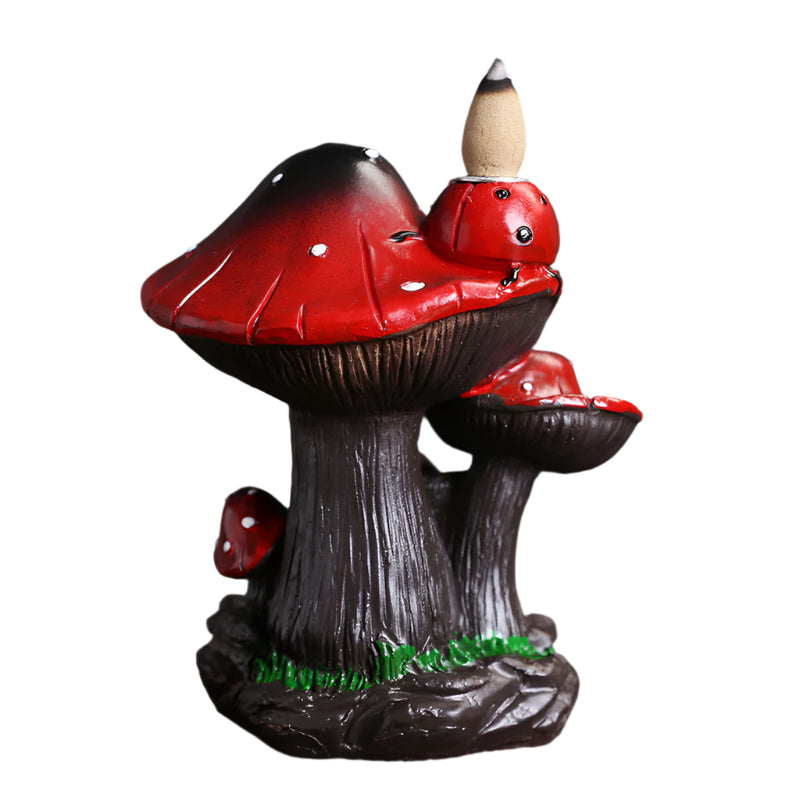 Resin Backflow Mushroom Incense Burner