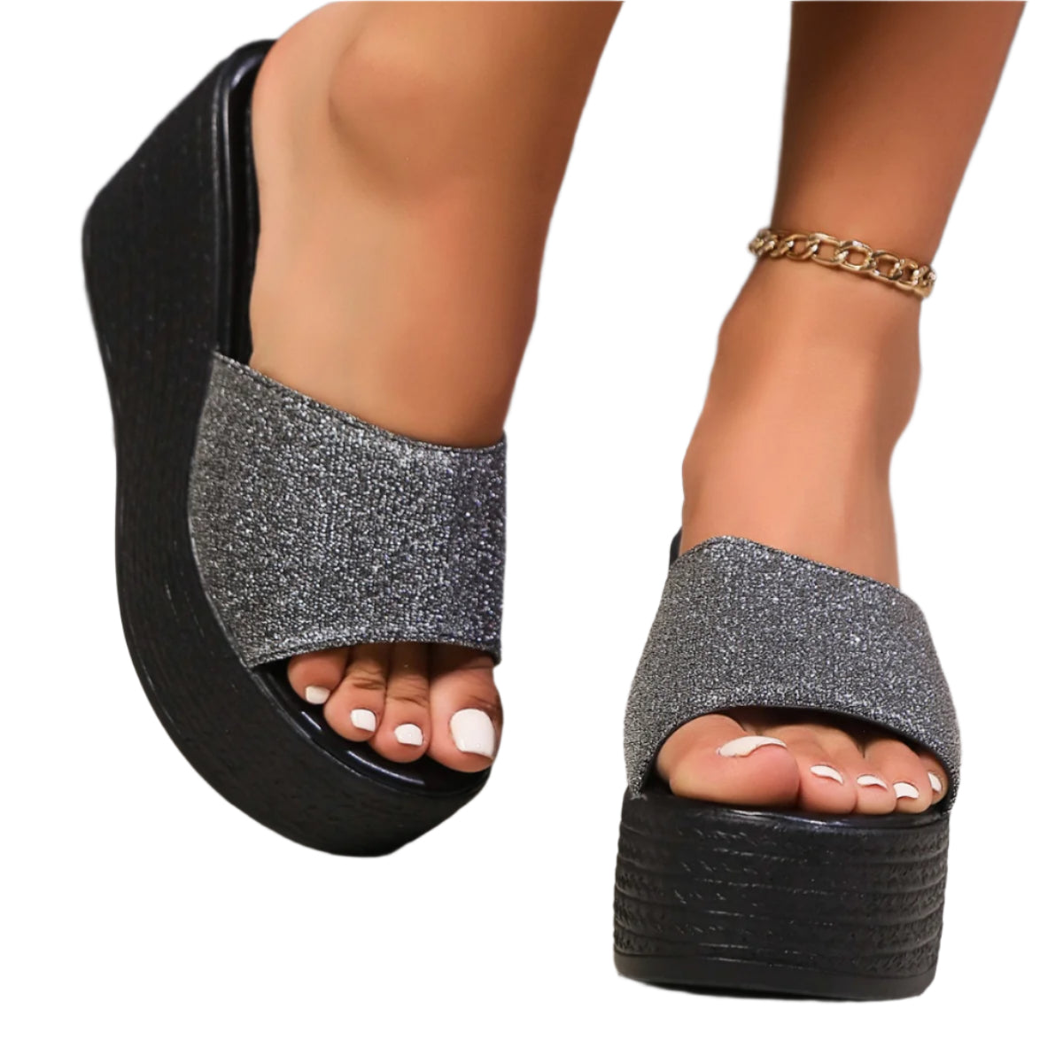 Open Toe Wedge Sandals